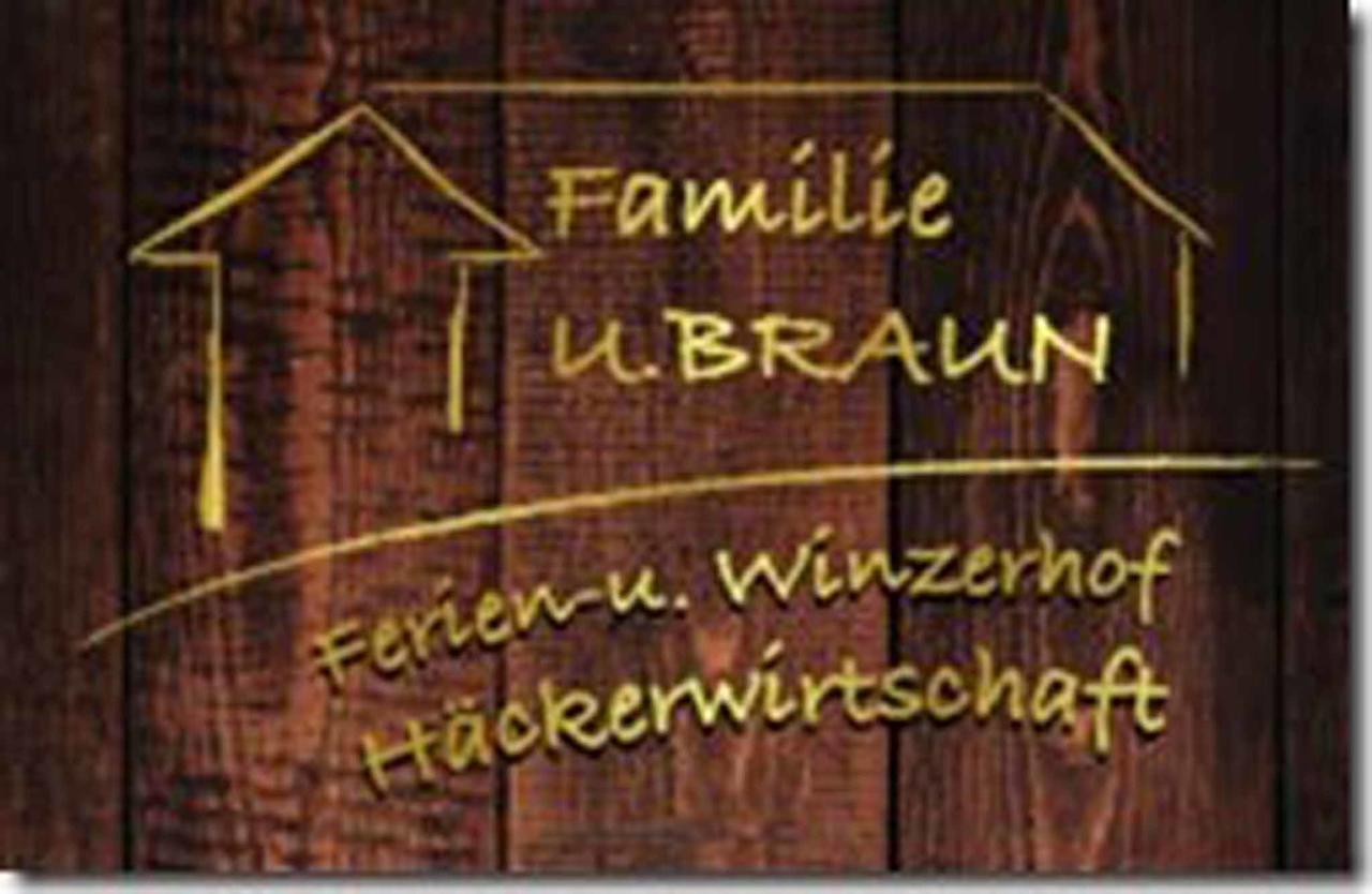 Апартаменти Ferien- Und Winzerhof Ute Braun Нордгайм Екстер'єр фото